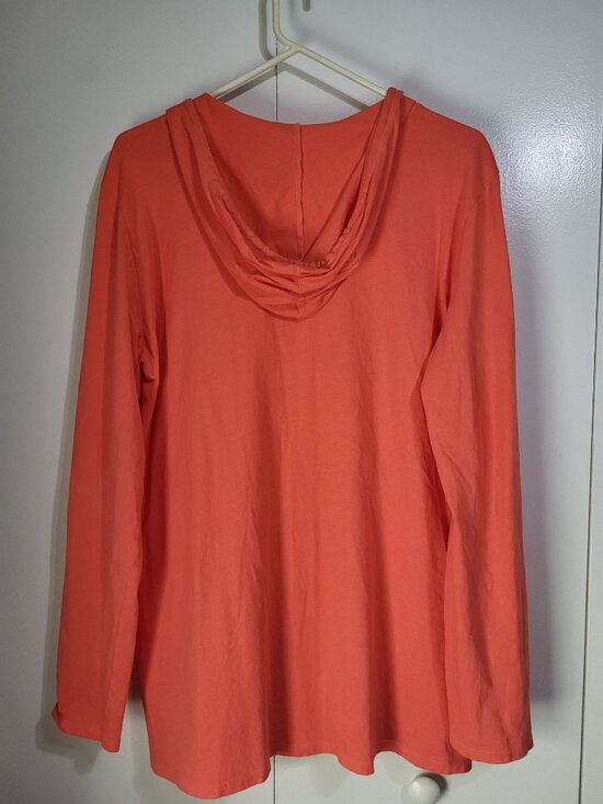 LIFE IS GOOD Women's LG Golden Retriever Adirondack Crusher LITE Hooded Shirt - Picture 2 of 8